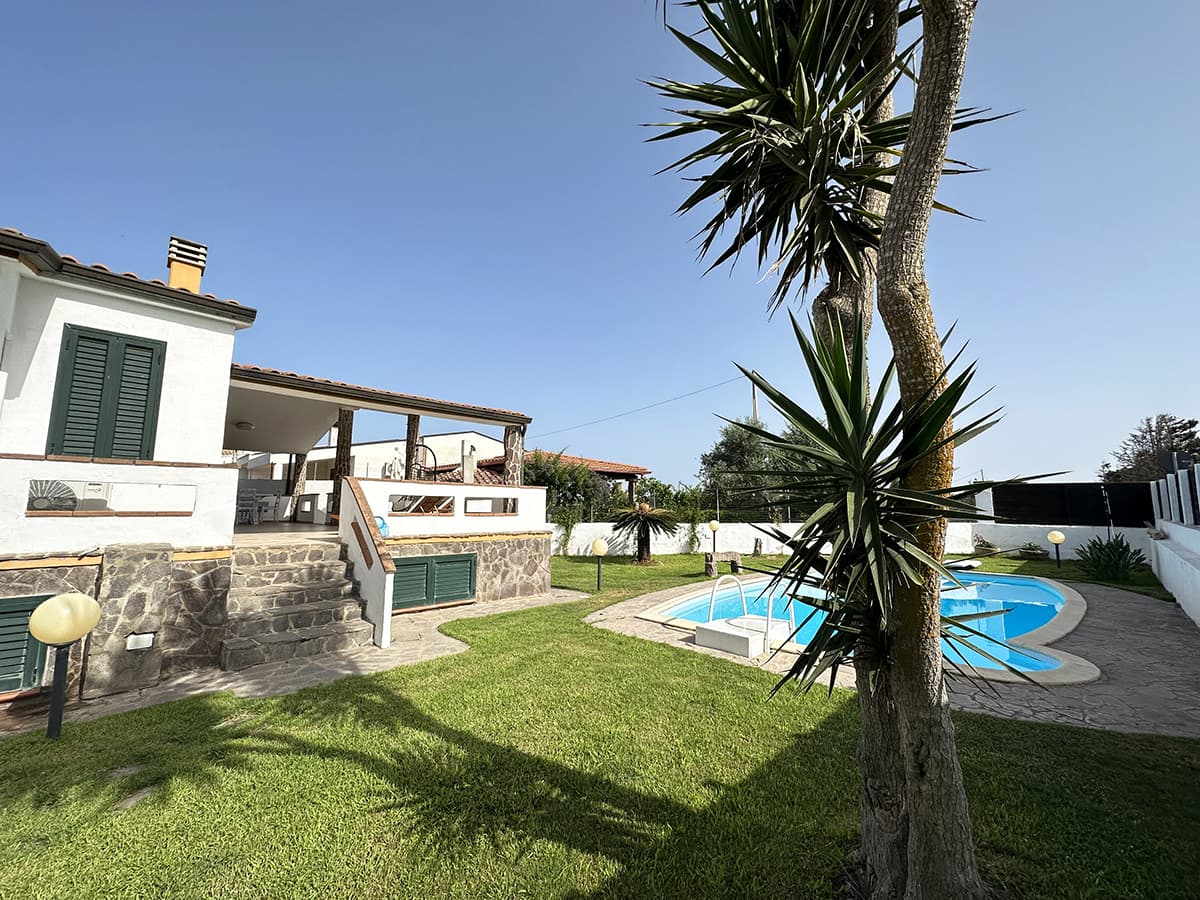 view from balcony close to a beach